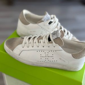 Sam Edelman Aubrie white leather shoes